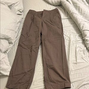 Green women’s business pants
